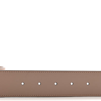 Gucci Calfskin Double G 40mm Belt 85 34 Porcelain Rose 3 of 5