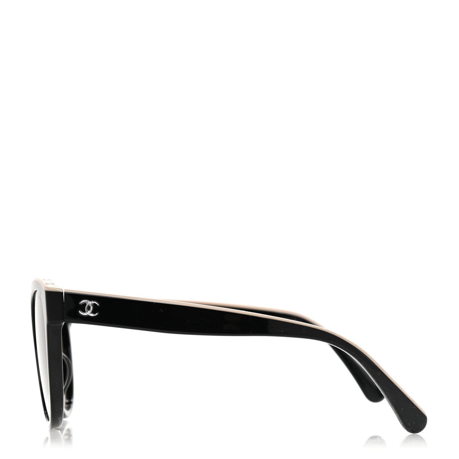 Chanel Acetate CC Butterfly Sunglasses 5414-A Black 3 of 7