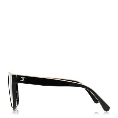 Chanel Acetate CC Butterfly Sunglasses 5414-A Black 3 of 7