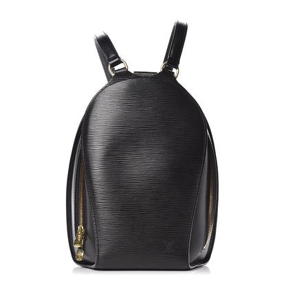Louis Vuitton Epi Mabillon Backpack Black 1 of 14