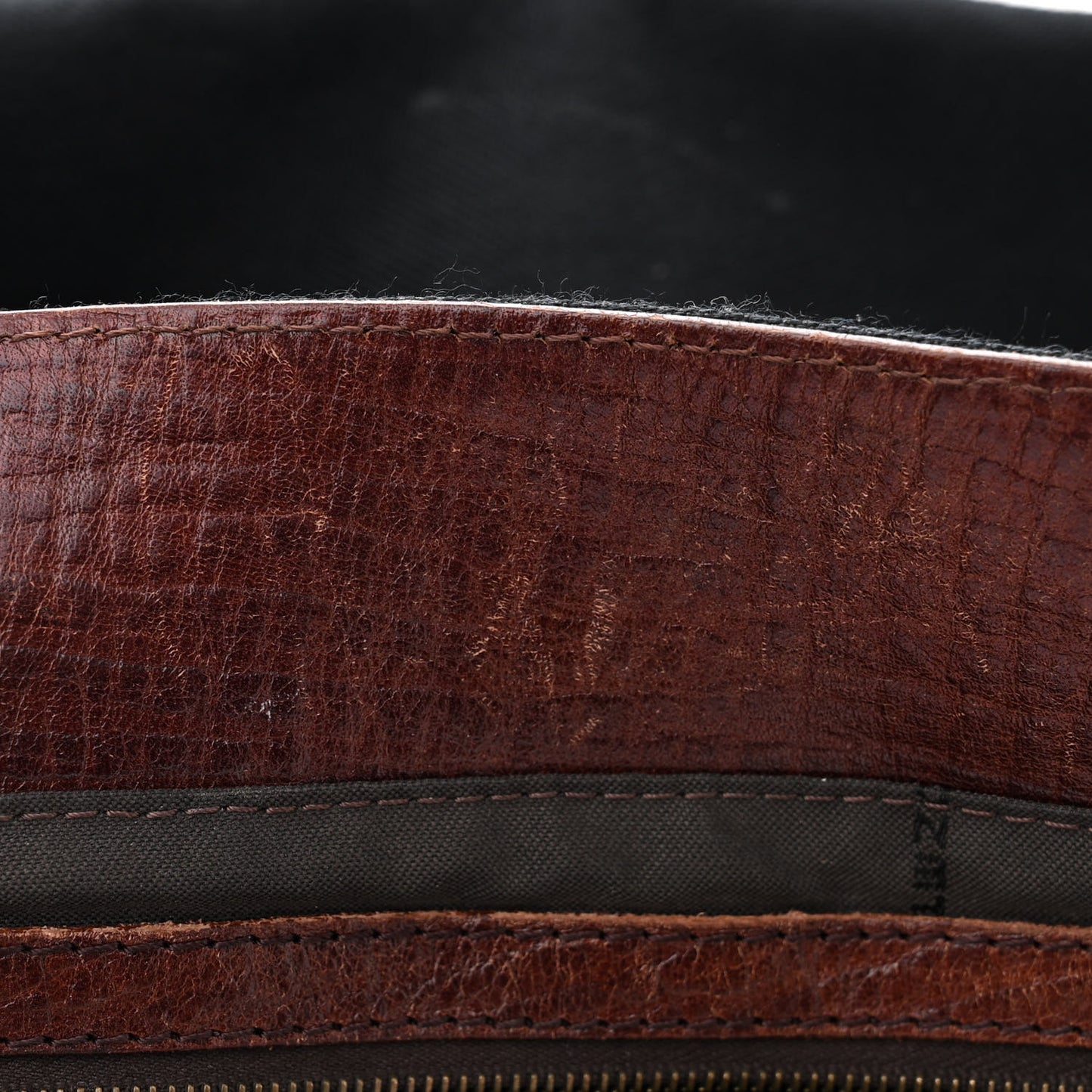 Canvas Bag De Jour Tote Black Tobacco