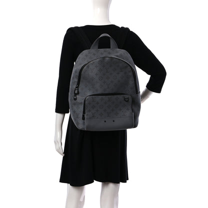 Louis Vuitton Calfskin Monogram Racer Backpack Grey 2 of 10