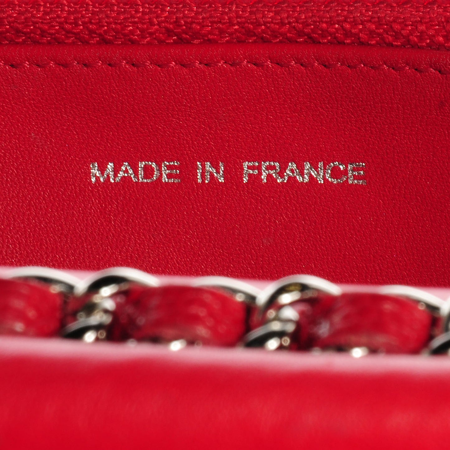 Caviar Sevruga Wallet on Chain WOC Red