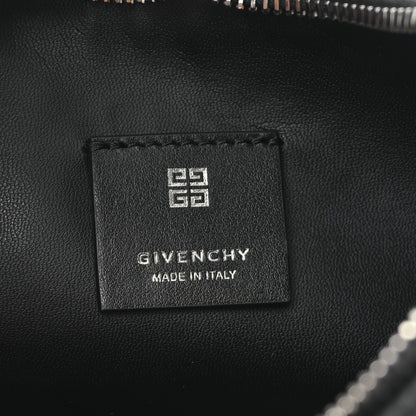 Givenchy Smooth Calfskin Small Moon Cut Out Shoulder Bag Black 6 of 9