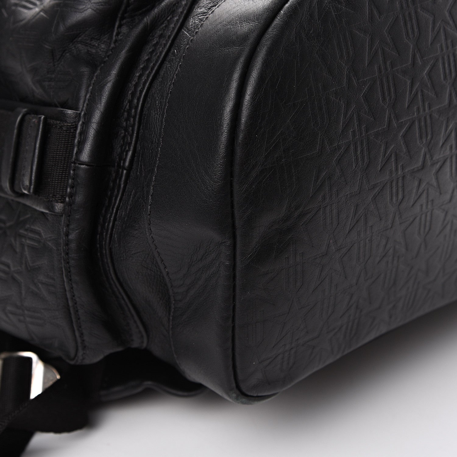 Givenchy Calfskin Star Embossed Obsedia Backpack Black 9 of 11