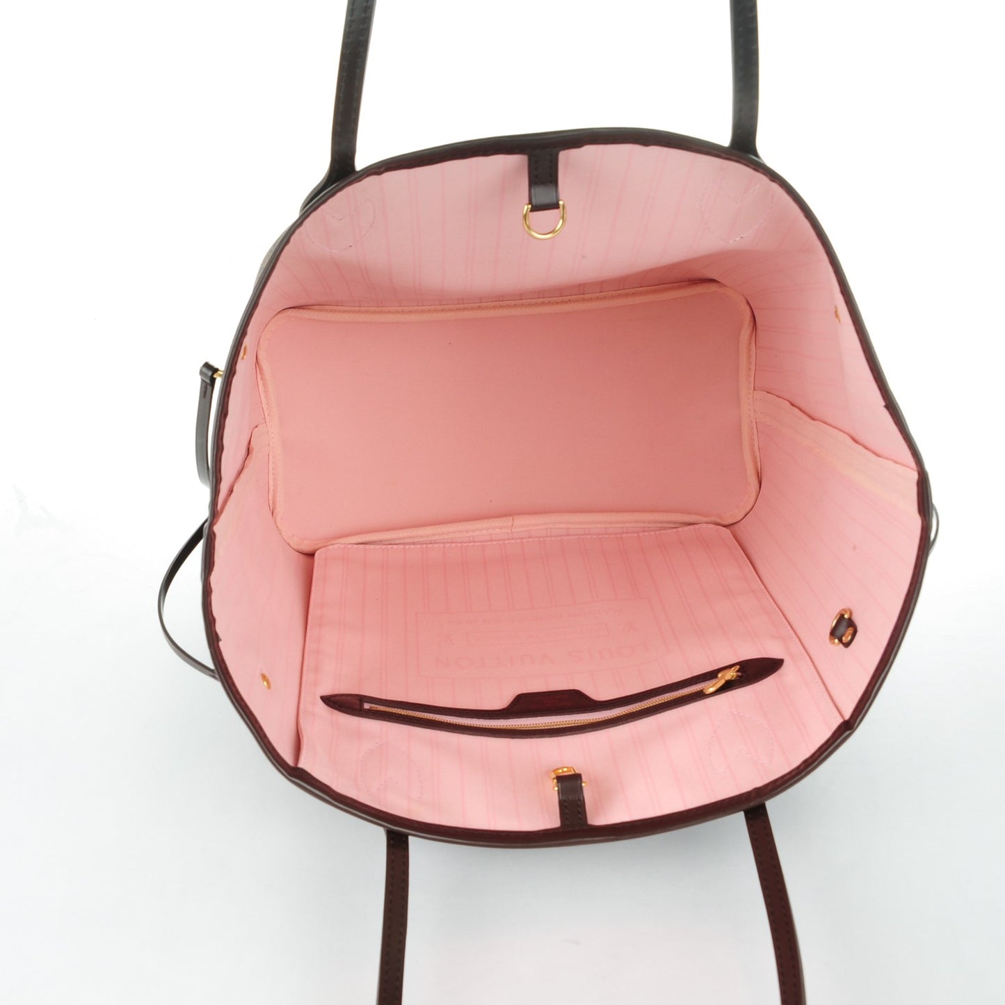 Damier Ebene Neo Neverfull MM Rose Ballerine