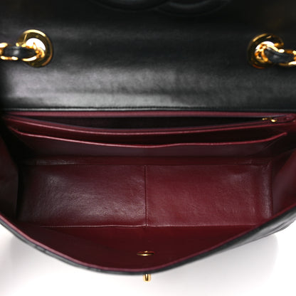 Chanel Lambskin Quilted XL Jumbo Single Flap Black 5 of 11