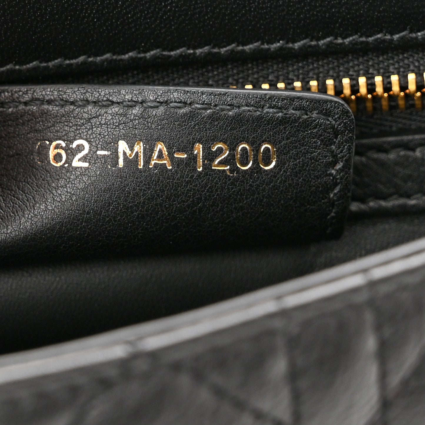 Calfskin Cannage Small Caro Bag Black