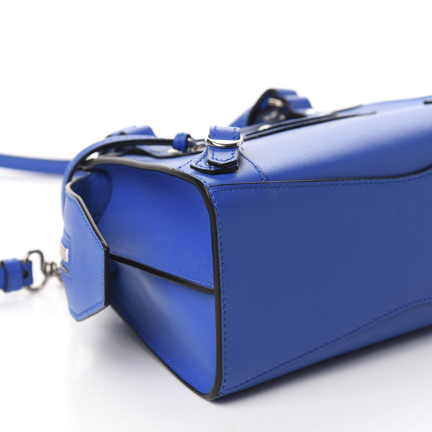 Smooth Calfskin Neo Classic Silver Hardware Mini City Bleu