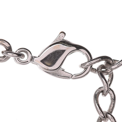 Christian Dior Metal Logo Necklace Silver 6 of 6