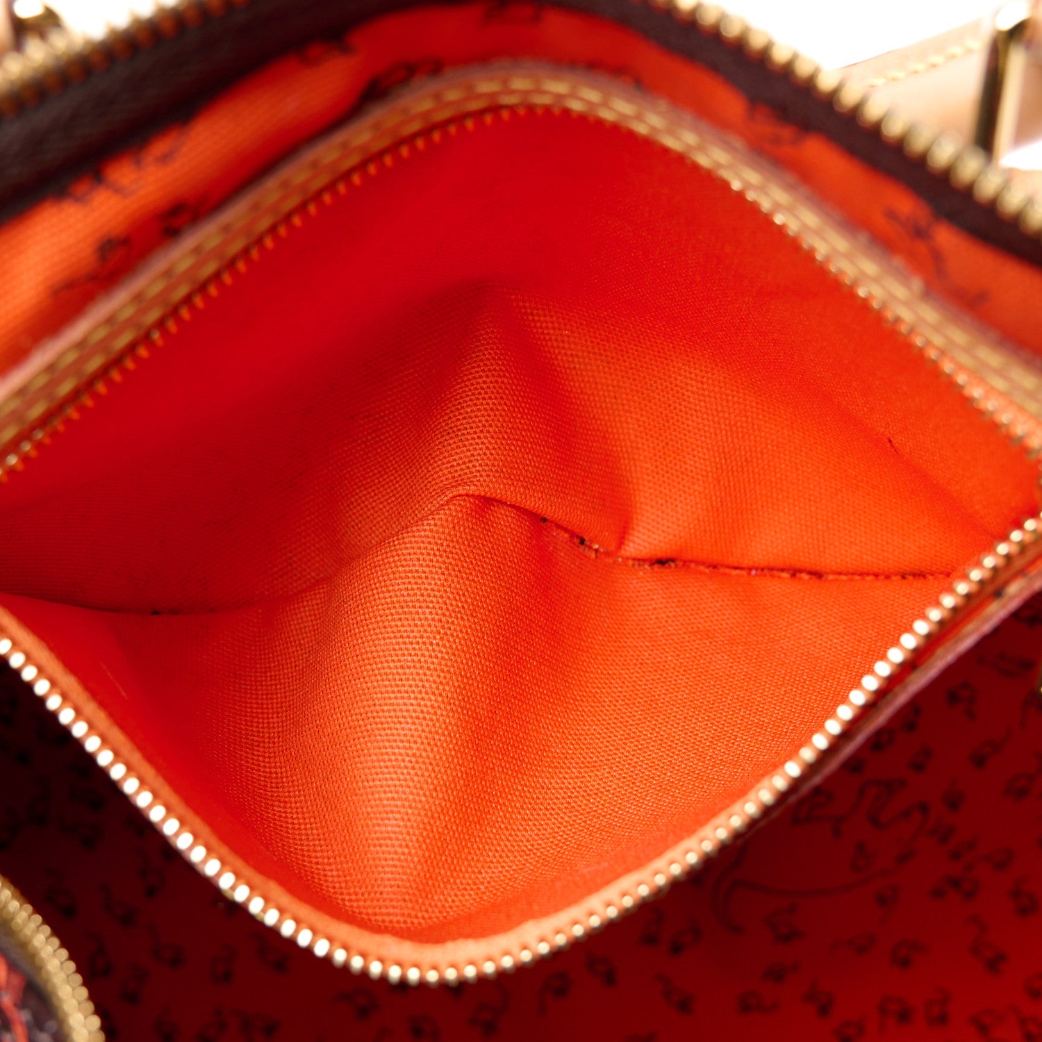 Louis Vuitton Catogram Speedy Bandouliere 30 Marron 6 of 15