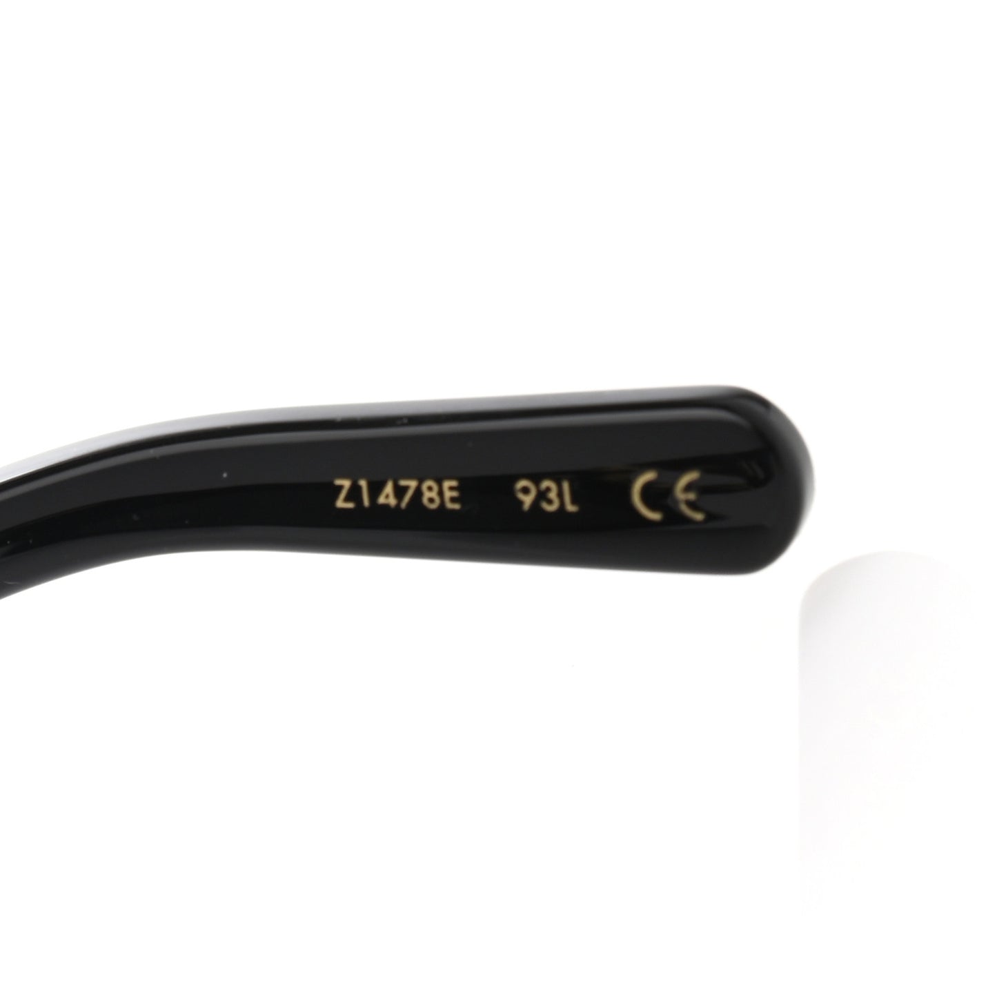Acetate LV Link Square Sunglasses Z1478E Black