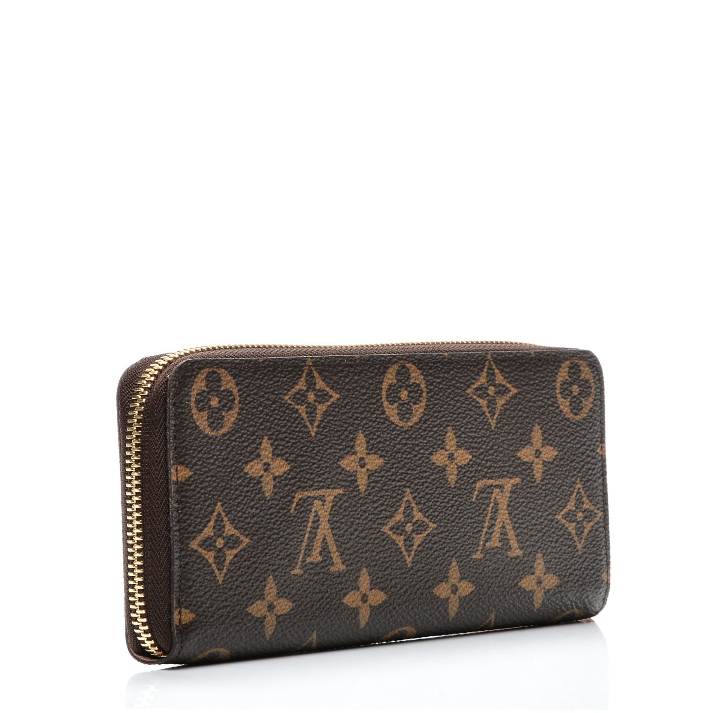 Monogram Clemence Wallet Rose Ballerine