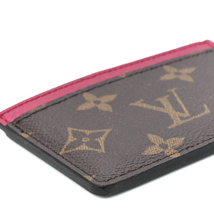 Louis Vuitton Monogram Card Holder Fuchsia 9 of 10