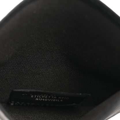 Fendi X SARAH COLEMAN Vitello Grace Light Micro FF Vertigo Embossed Card Holder Maya Black 5 of 6