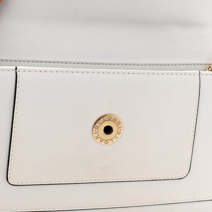 Bulgari Calfskin Serpenti Forever Shoulder Bag White 9 of 9