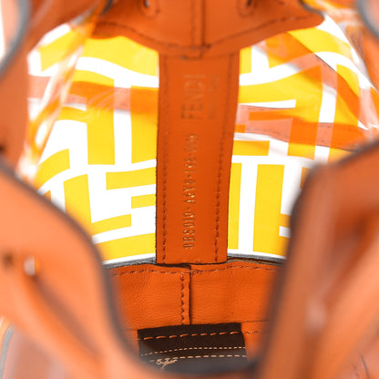 Fendi TPU FF Vitello Grace F is Fendi Mini Mon Tresor Bucket Bag Aranciata 10 of 10