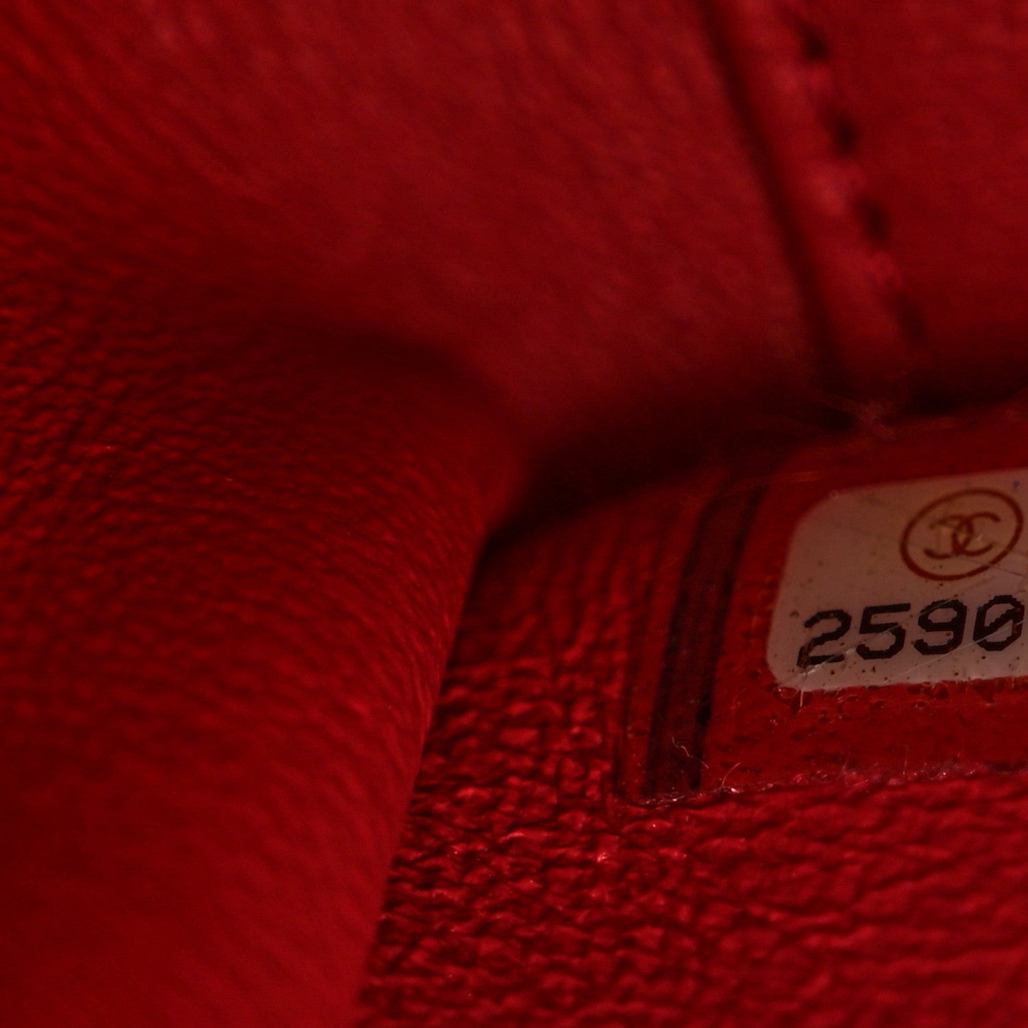 Chanel Caviar Quilted Small Business Affinity Shopping Bag Red 8 of 11
