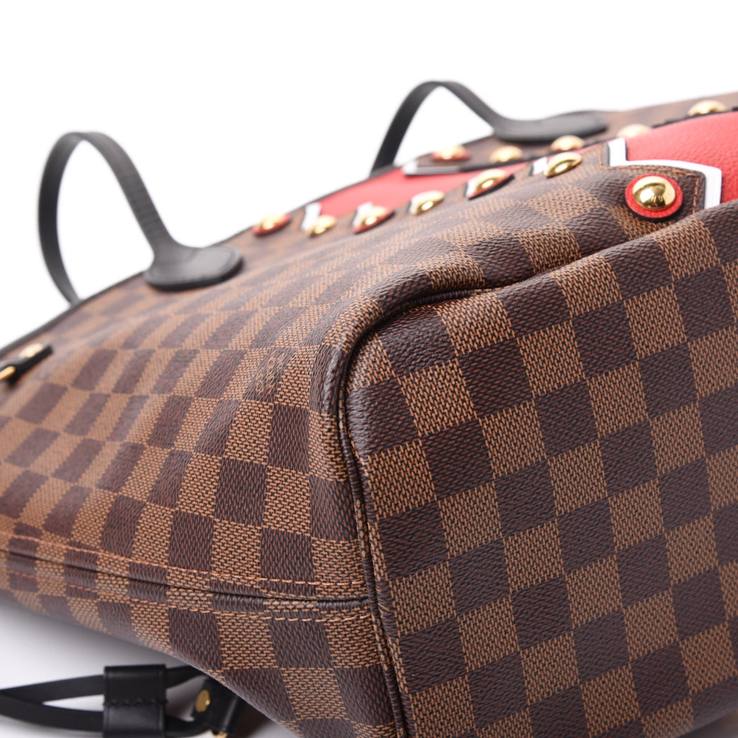 Louis Vuitton Damier Ebene Karakoram Neverfull MM 7 of 11
