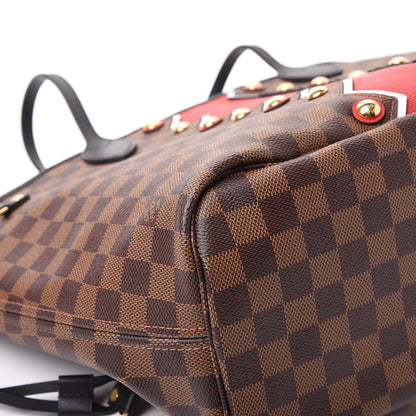 Louis Vuitton Damier Ebene Karakoram Neverfull MM 7 of 11