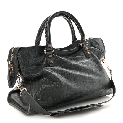 Balenciaga Agneau Giant 12 Rose Gold Hardware City Anthracite 3 of 10