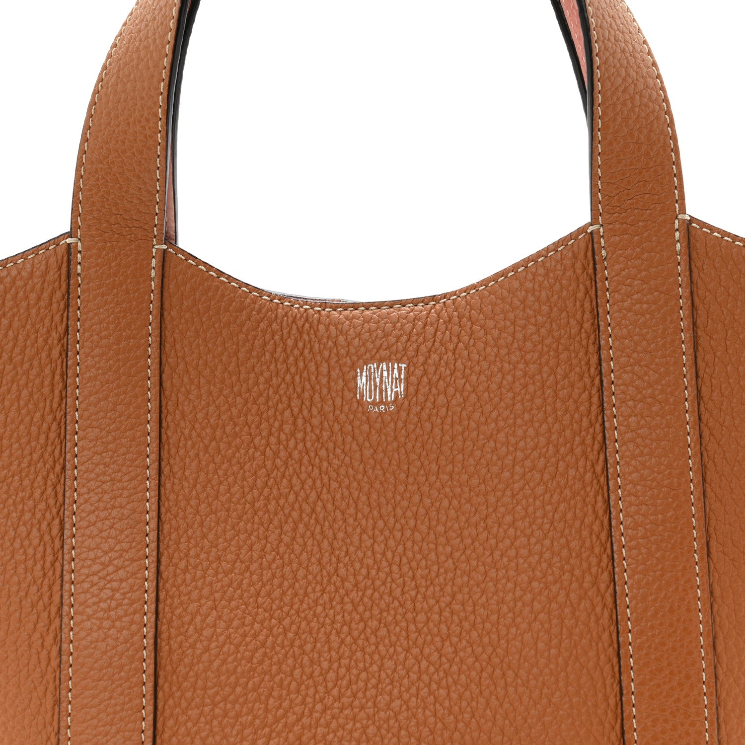 Moynat Taurillon Gex Duo Tote Bag BB Cannelle Petal 7 of 9