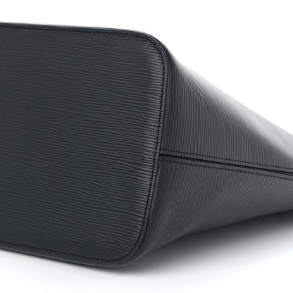 Louis Vuitton Epi Neverfull MM Black 9 of 10