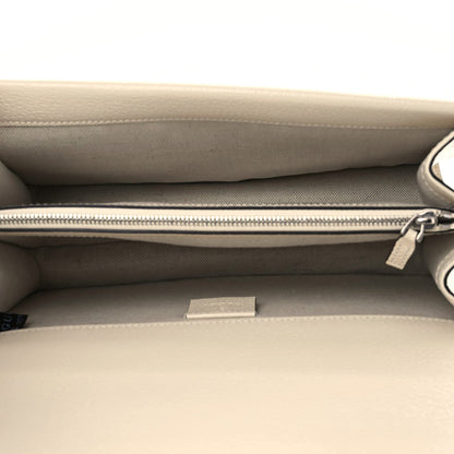 Gucci Textured Calfskin Crystal Small Dionysus Shoulder Bag Mystic White 10 of 17