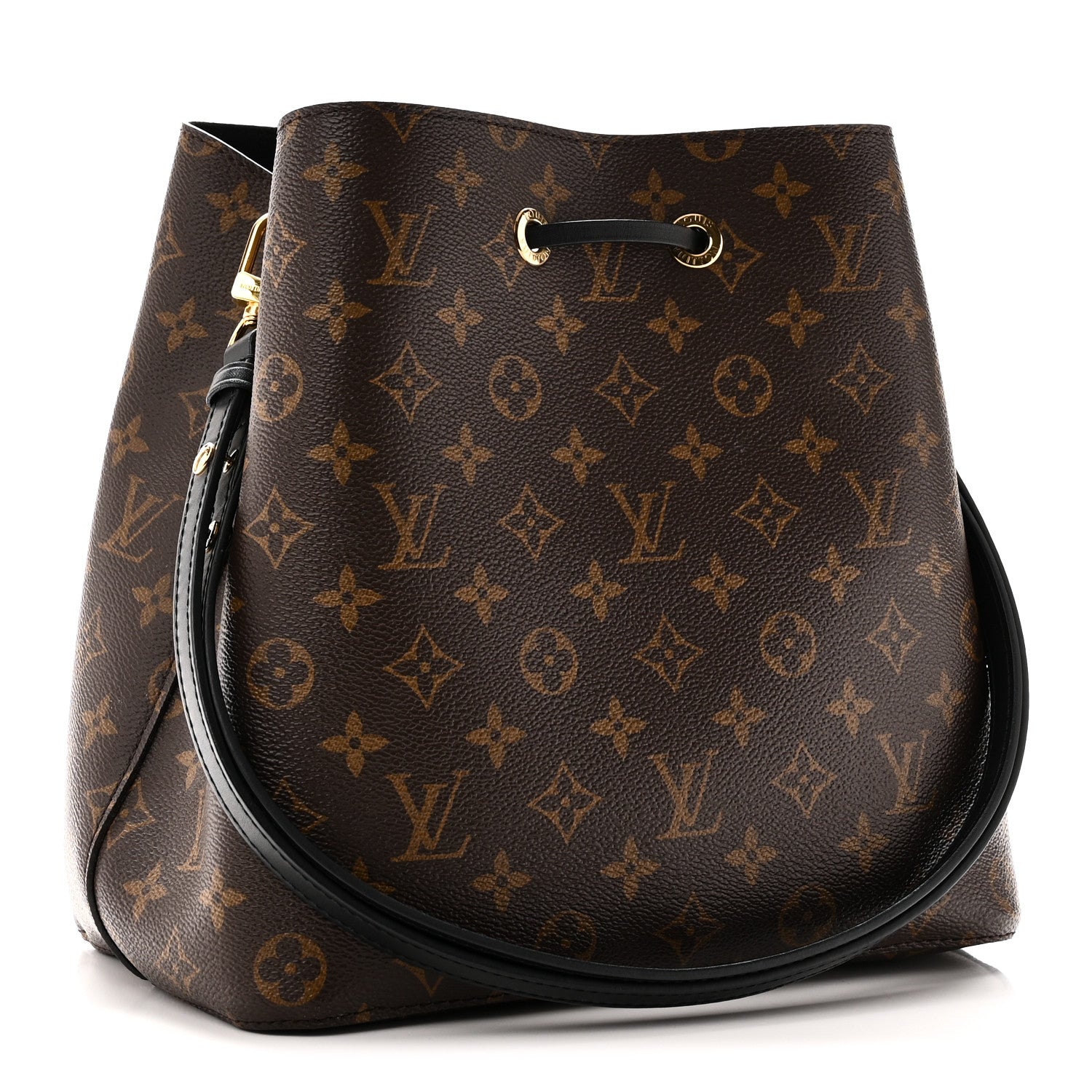 Louis Vuitton Monogram Neonoe MM Black 3 of 9