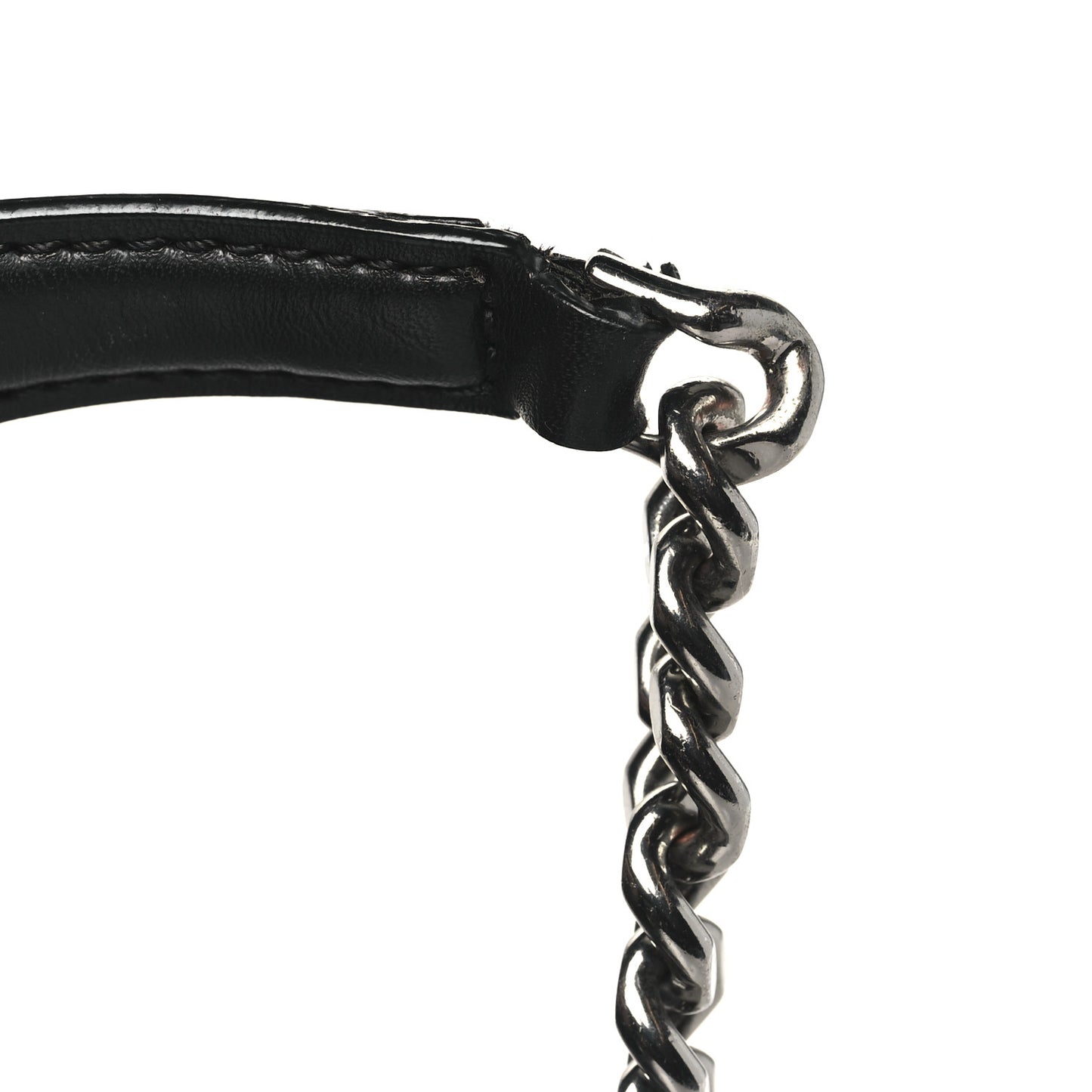 Eco Alter Nappa Mini Falabella Box Top Handle Bag Black
