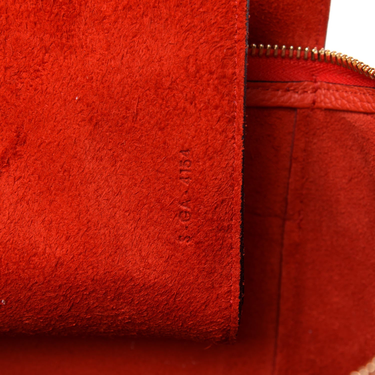Celine Grained Calfskin Mini Belt Bag Coral Orange 10 of 11