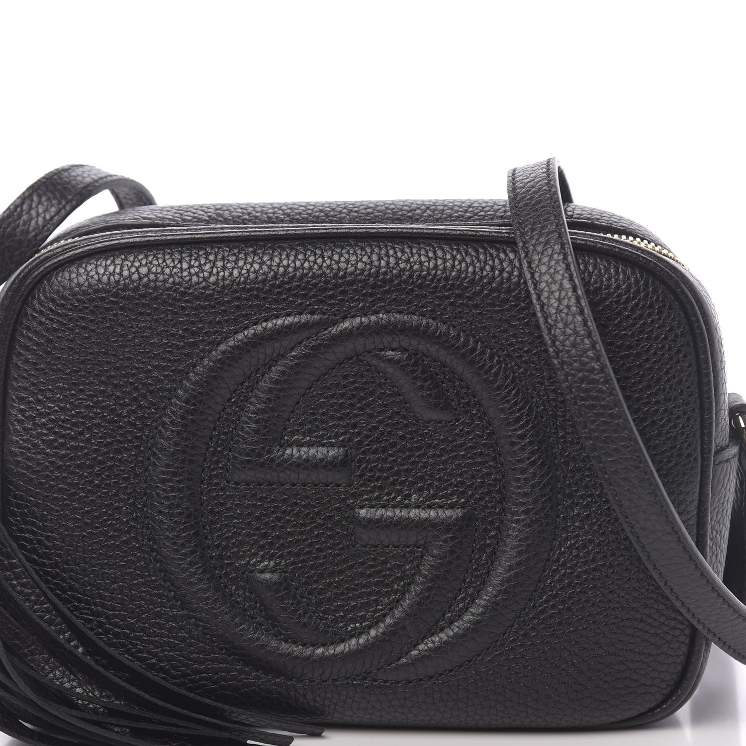 Gucci Pebbled Calfskin Small Soho Disco Bag Black 10 of 10