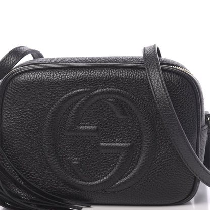 Gucci Pebbled Calfskin Small Soho Disco Bag Black 10 of 10