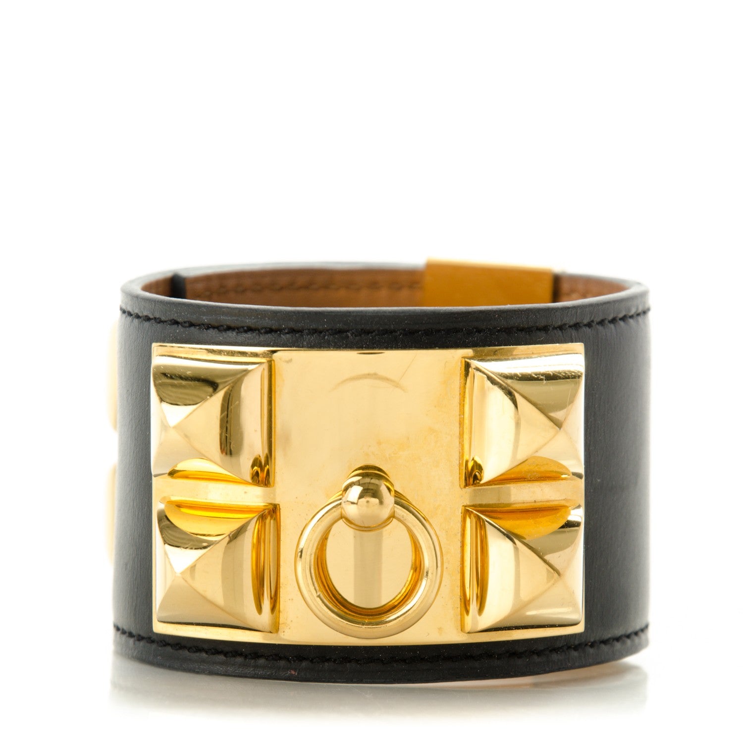 Hermes Chamonix Collier De Chien CDC Bracelet Black 1 of 7