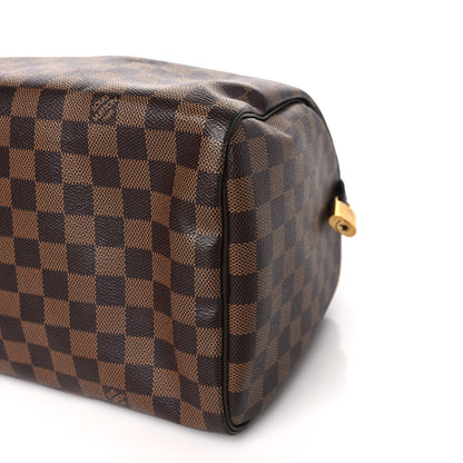 Louis Vuitton Damier Ebene Speedy 30 9 of 9