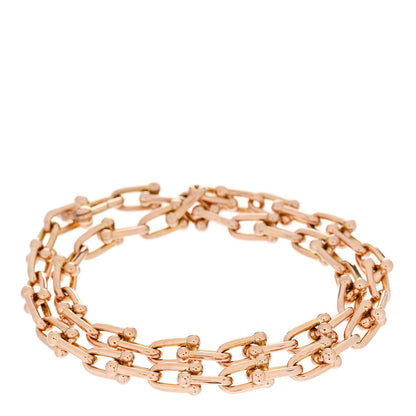 Tiffany 18K Rose Gold HardWear Wrap Bracelet 1 of 3