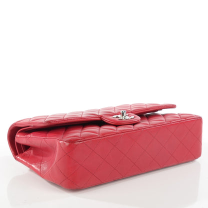 Chanel Lambskin Quilted Medium Double Flap Red 4 of 9
