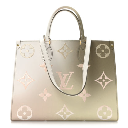 Louis Vuitton Monogram Giant Spring In The City OnTheGo MM Sunset Kaki 1 of 8