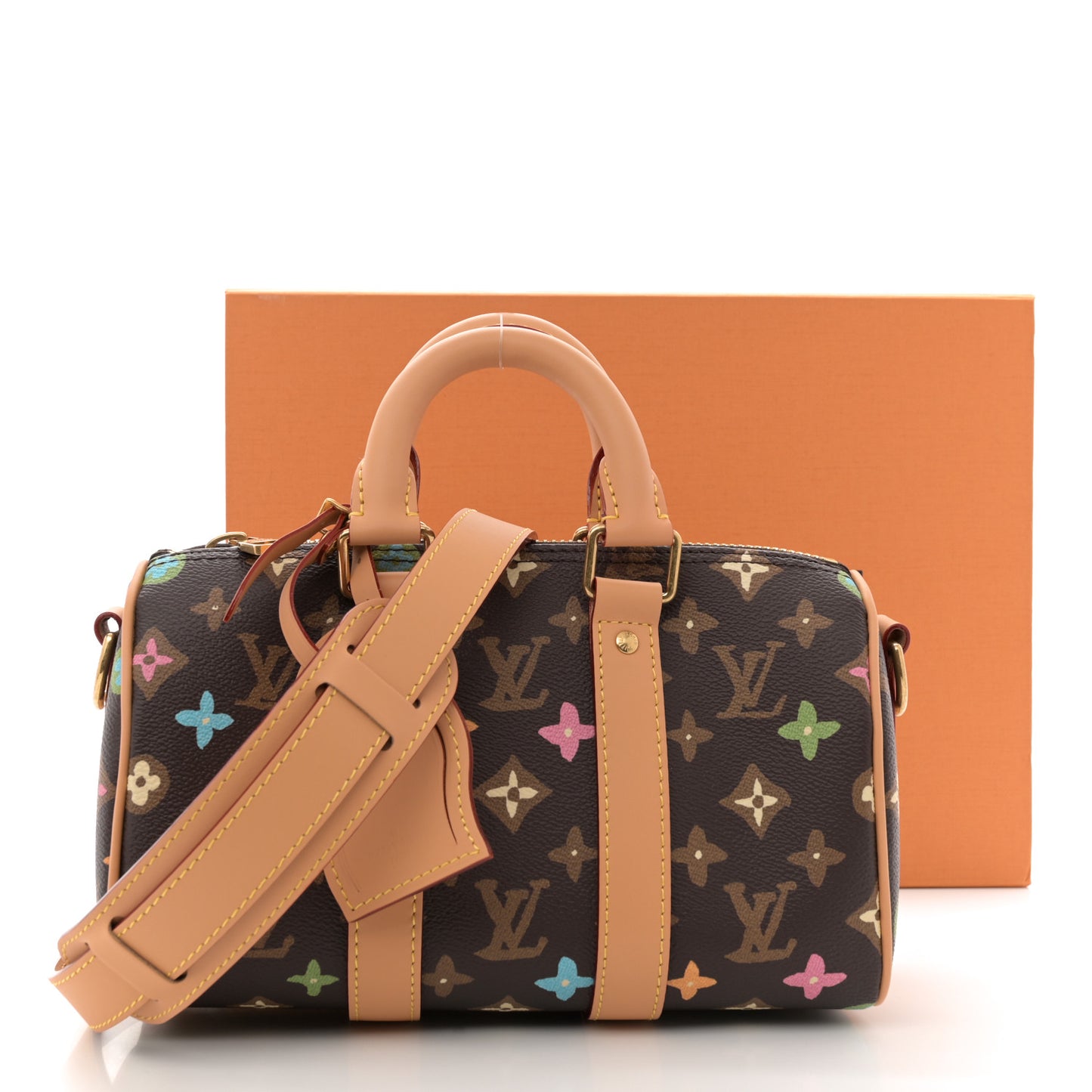 Monogram Craggy Keepall Bandouliere 25 Chocolate