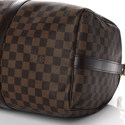 Louis Vuitton Damier Ebene Keepall Bandouliere 45 8 of 13