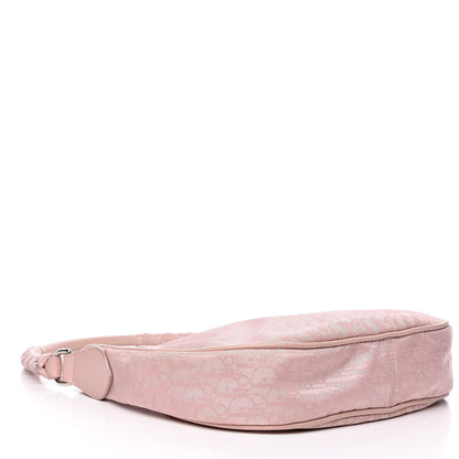 Christian Dior Nylon Monogram Lovely Hobo Rose Clair 4 of 13