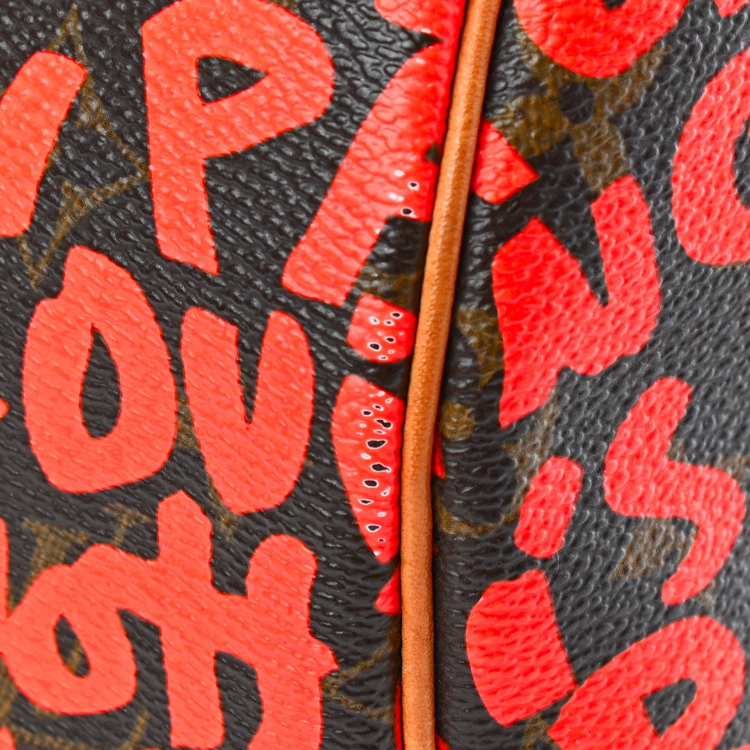 Louis Vuitton Monogram Graffiti Speedy 30 Orange 6 of 6
