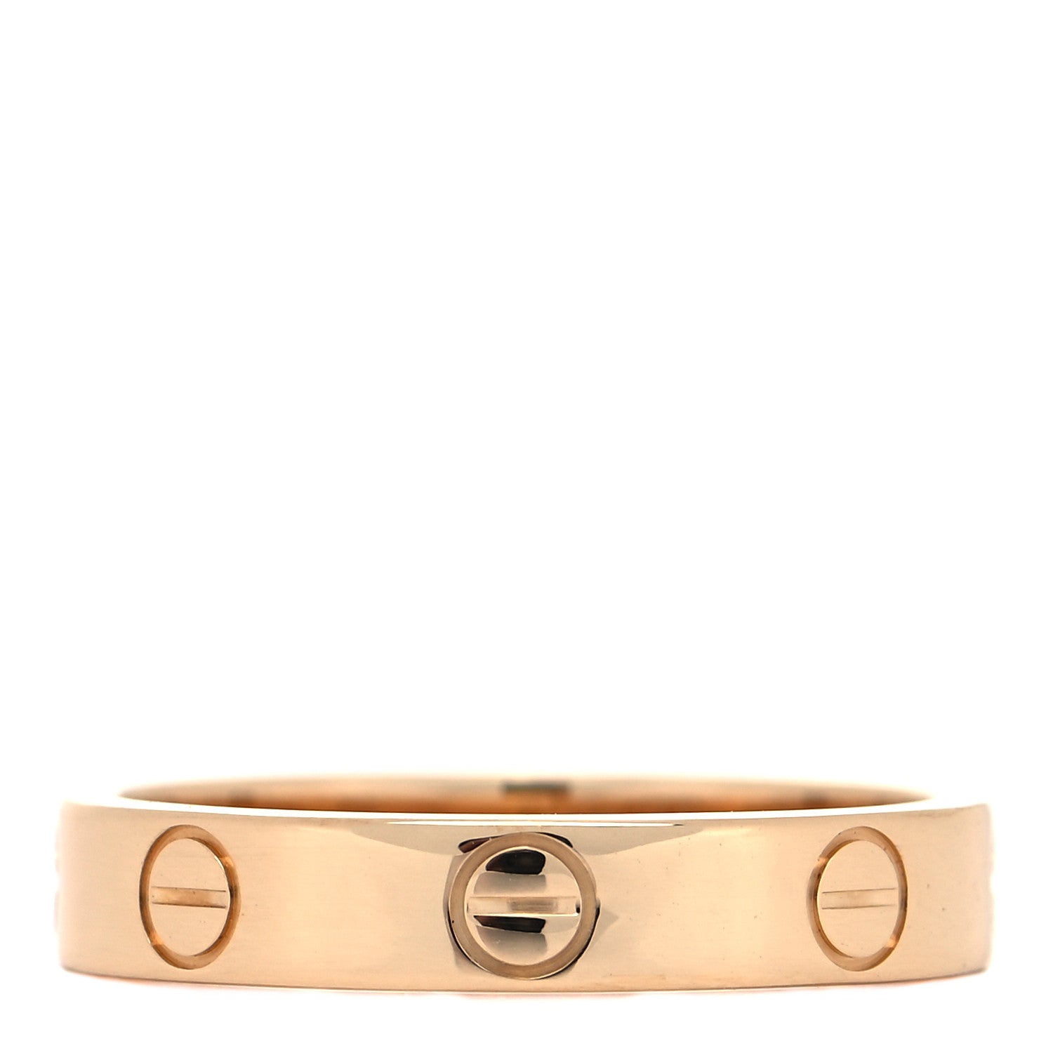 Cartier 18K Yellow Gold 3.5mm LOVE Wedding Band Ring 52 6 2 of 8