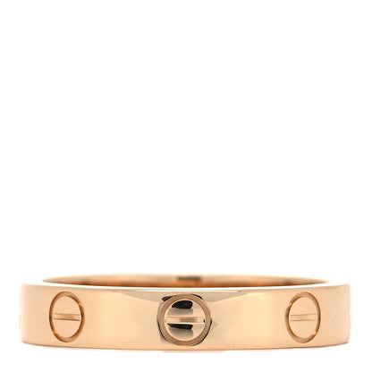 Cartier 18K Yellow Gold 3.5mm LOVE Wedding Band Ring 52 6 2 of 8