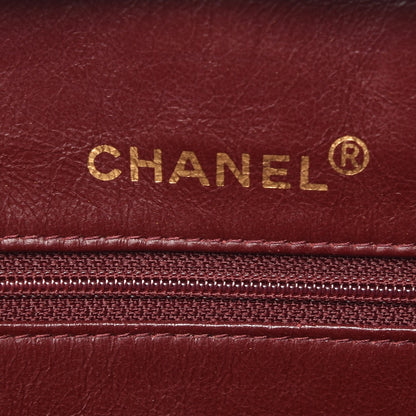 Chanel Lambskin Chevron Quilted Shoulder Bag Black 6 of 10