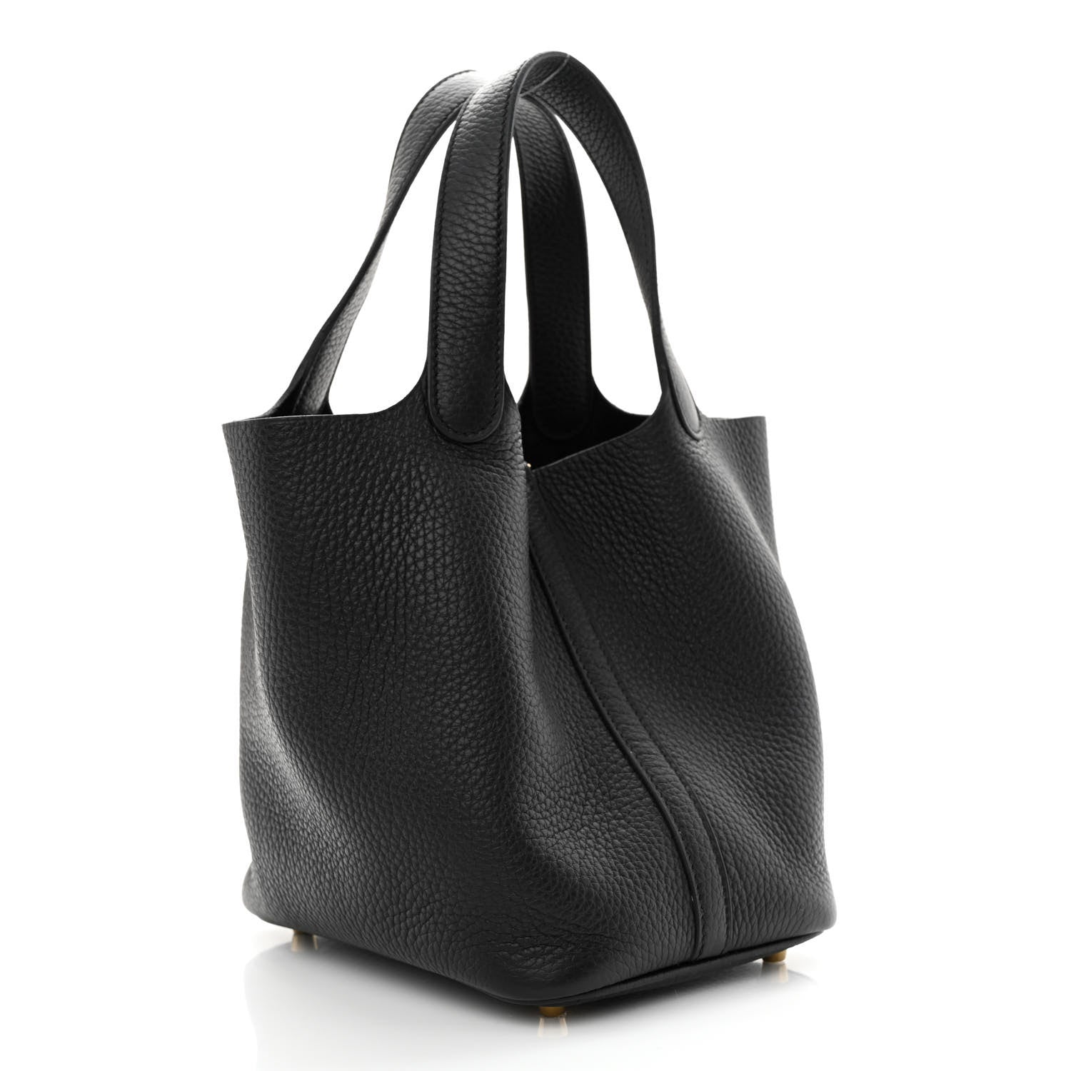 Hermes Taurillon Clemence Picotin Lock 18 PM Black 3 of 11