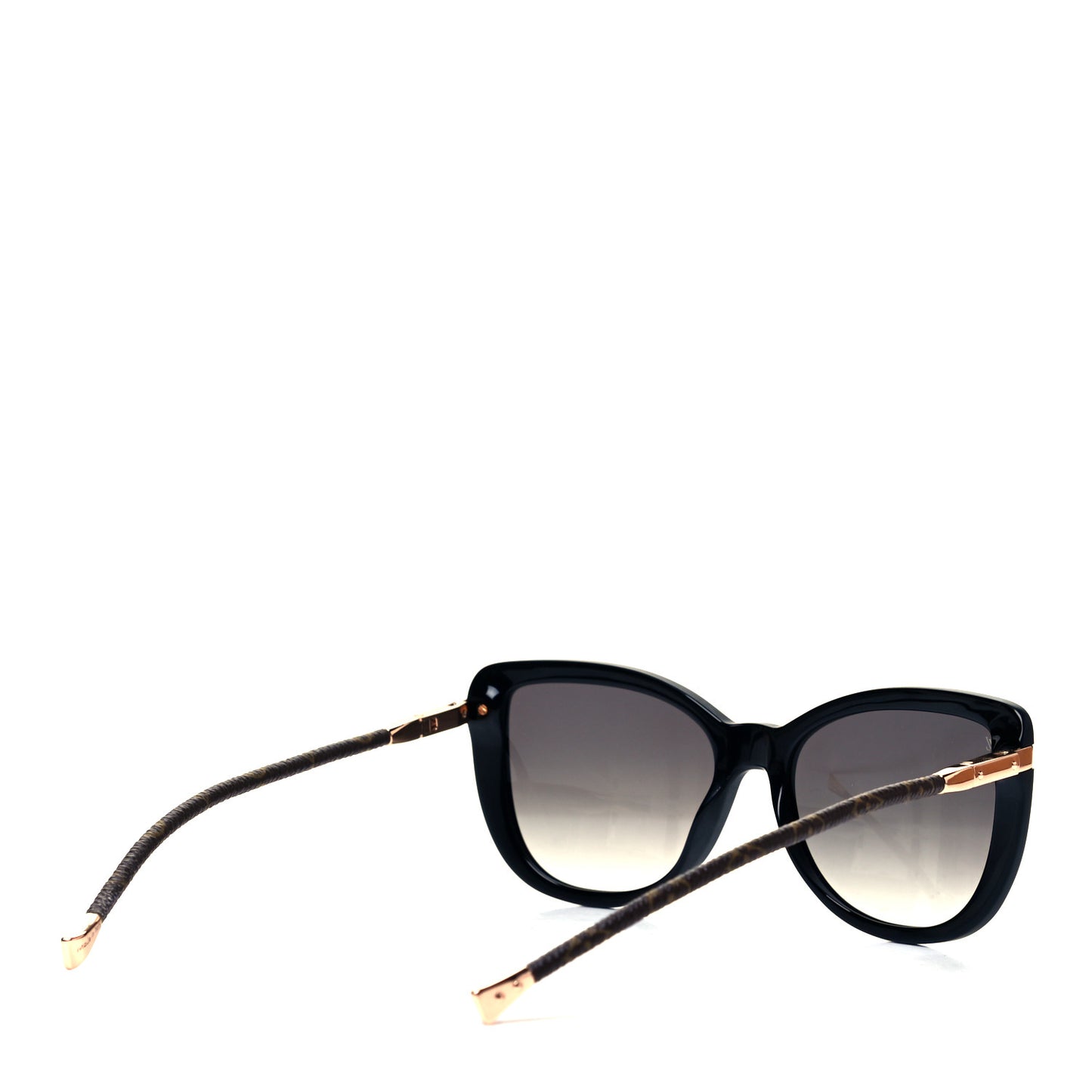 Monogram Acetate Charlotte Sunglasses Z0781E Black