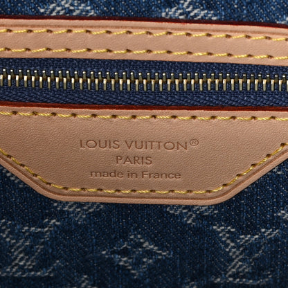 Louis Vuitton Monogram Denim Neo Neverfull MM Blue MM Blue 7 of 10