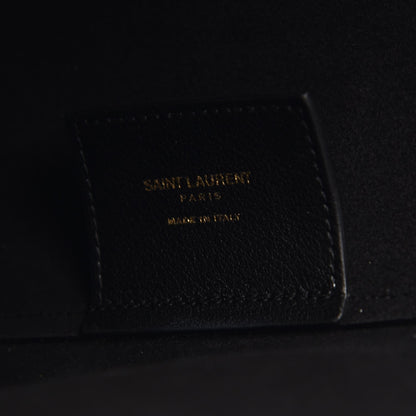 Saint Laurent Calfskin Large Shopping Tote Black 6 of 8