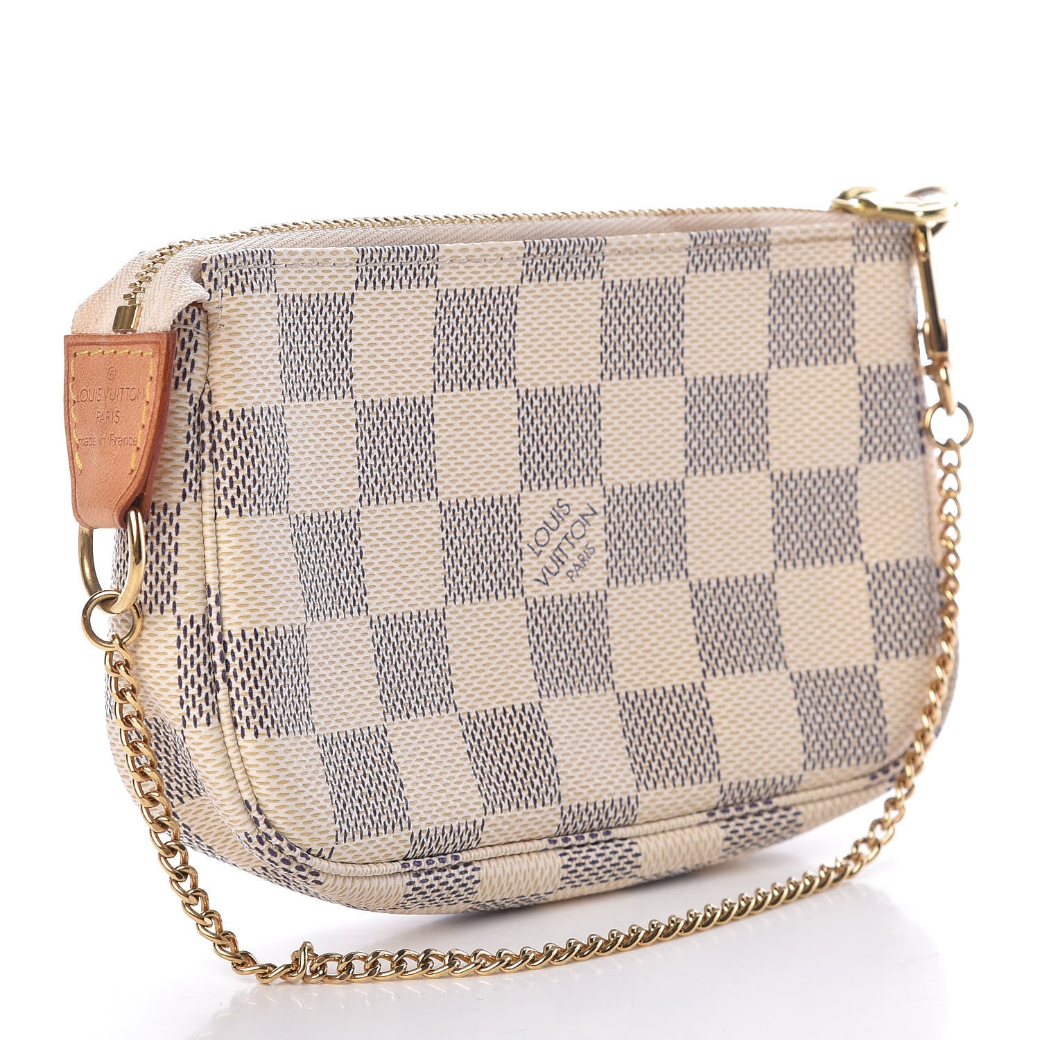 Louis Vuitton Damier Azur Mini Pochette Accessories 3 of 7